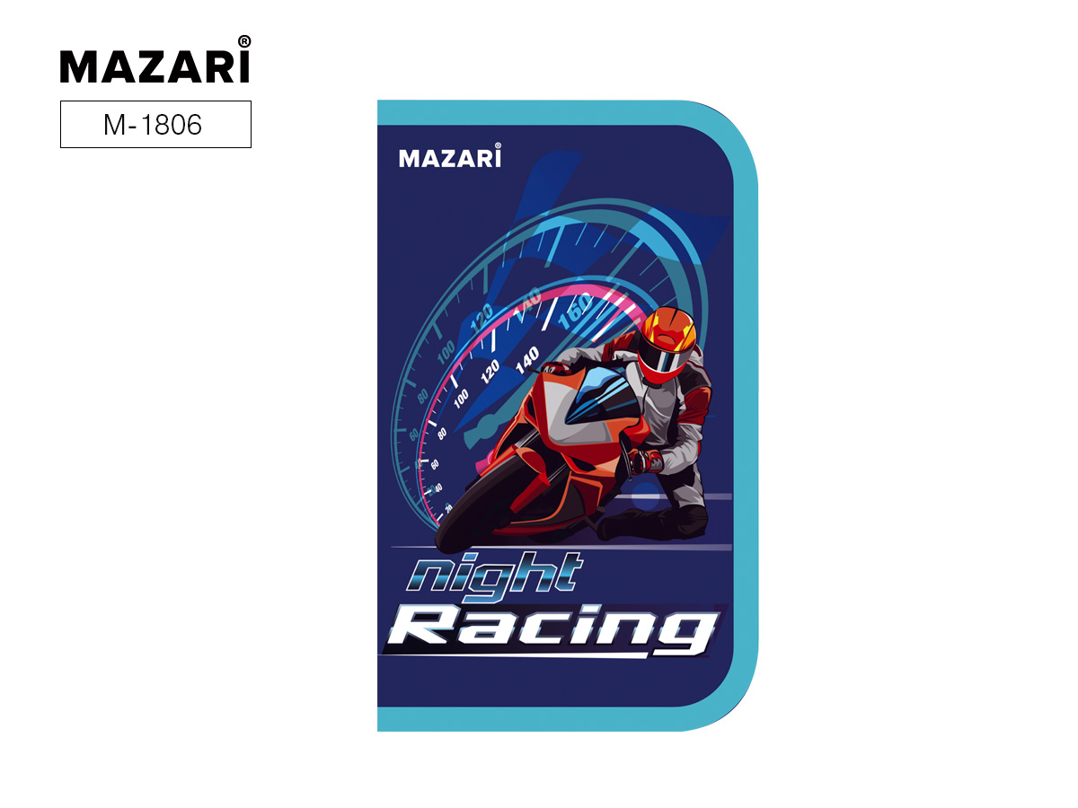 Пенал 1отд. Mazari Racing 190*115мм.
