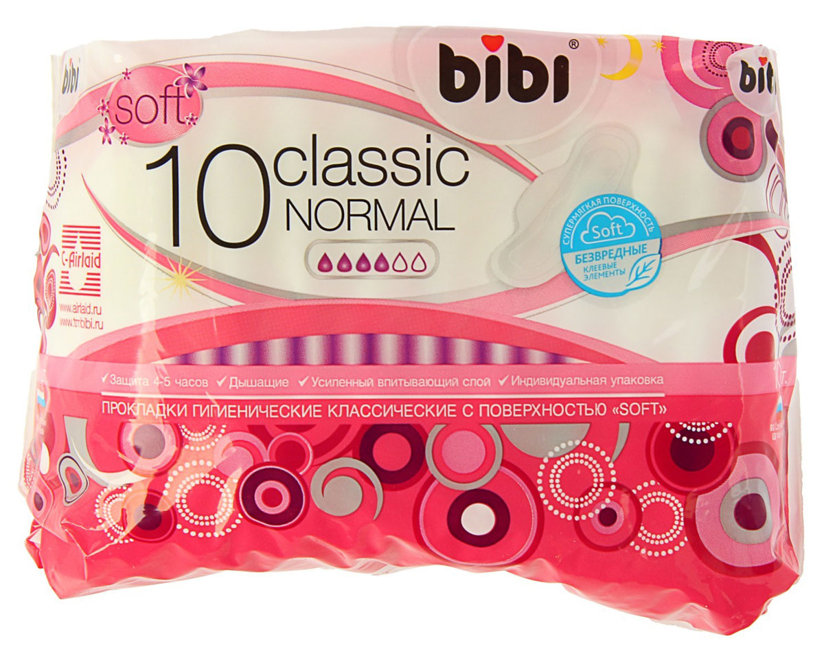 Прокладки BiBi Classic Normal Soft 10шт. (24)