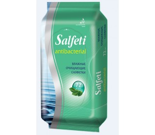 Салфетки влажные Salfeti 72шт.