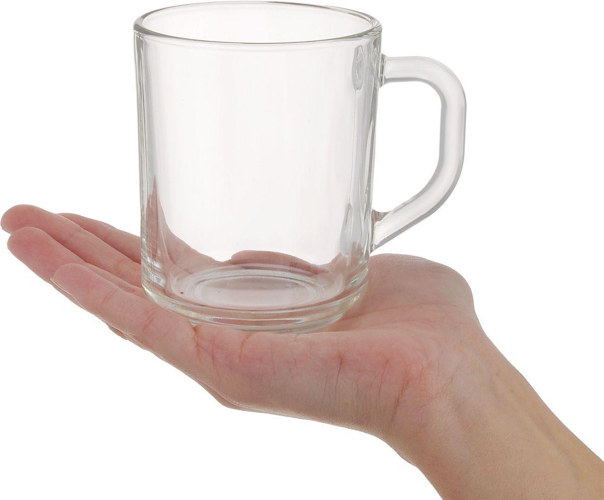 Кружка стекло 200мл. Green tea без деколи 1335