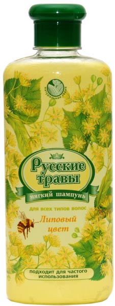 Шампунь Русские травы 350мл. Липовый цвет