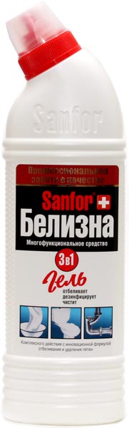 Ср-во Санфор 500мл. Белизна гель 3в1 (18)