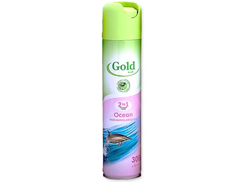 Освежитель воздуха Gold 300мл. Ocean (12)