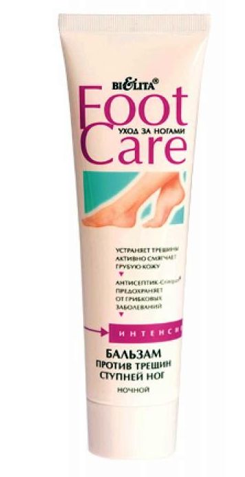 Крем Белита 100мл. Бальзам-гель Foot Care для ног от трещин