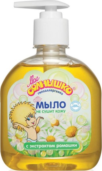 Мыло жидк. Мое солнышко 300мл. С ромашкой (6)