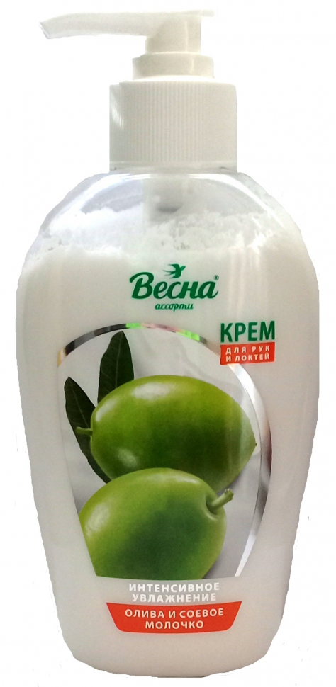Крем Весна 270мл. д/рук и локтей Олива и соевое молочко 2601