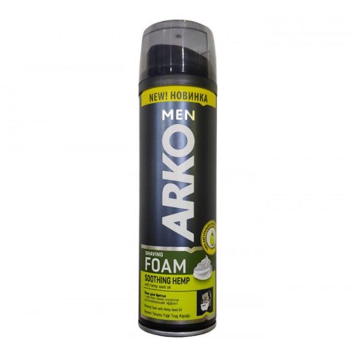 Пена д/бритья АРКО 200мл. Hemp (24)
