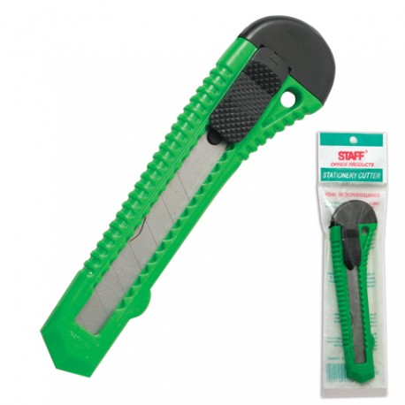 Нож канц. 18мм. Staff