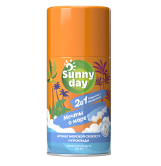 Освежитель воздуха SunnyDay 250мл. Сменный блок Мечты о море
