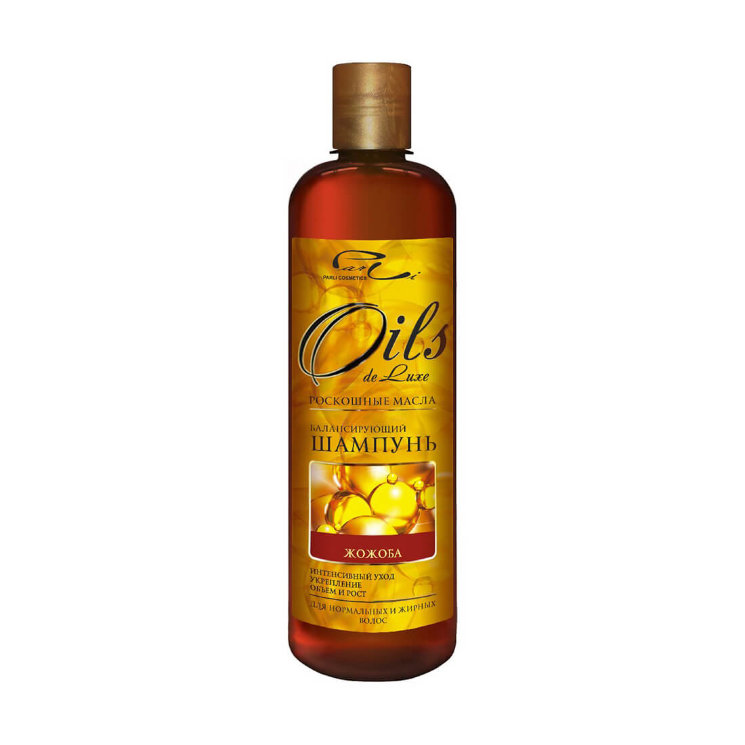 Шампунь Oils de Luxe 500мл. Жожоба д/норм. и жирн.