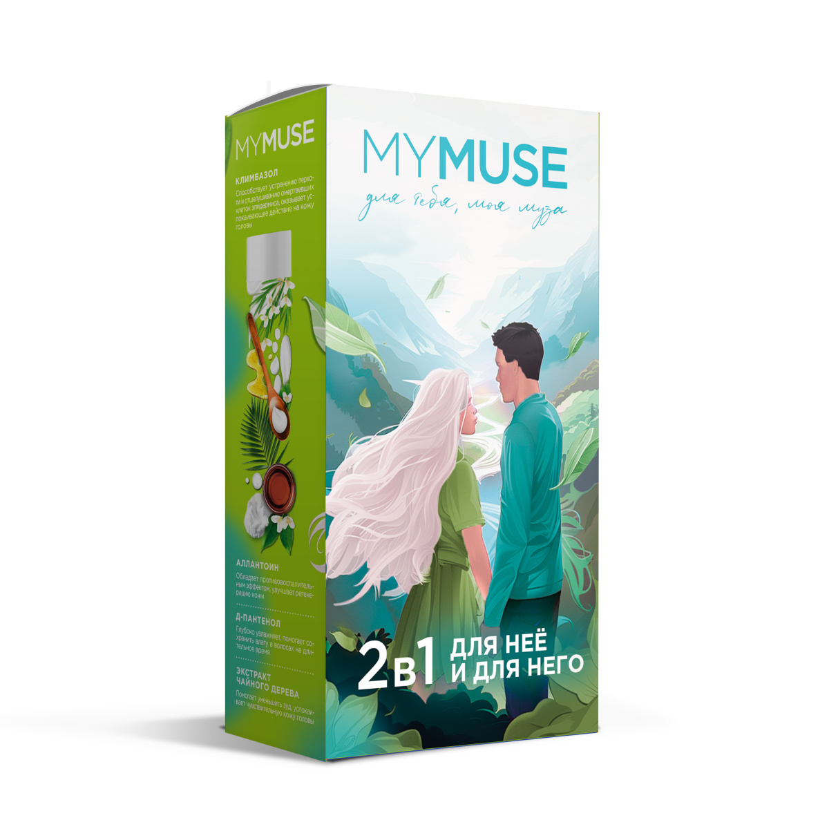 ПН/ЖЕН. Grass My muse (гель д/д+шампунь 2в1)