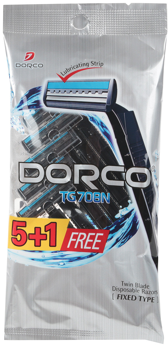 Станки Dorco Twin Blade Fixed 2 6шт