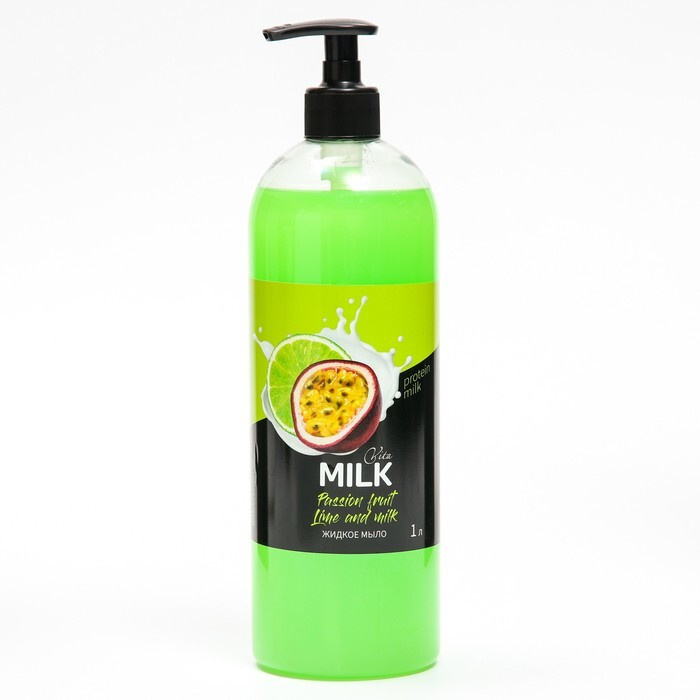Мыло жидк. VITA&MILK 1л. Лайм и молоко (8)