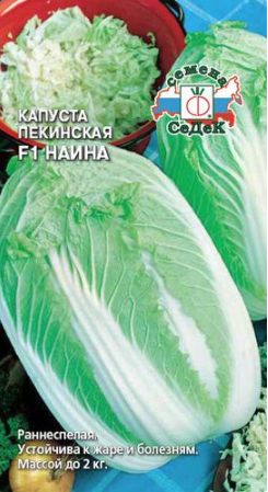 Семена капуста Наина F1 (ПЕК) Седек (уп.10)