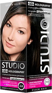 Краска д/волос Studio 2.0 Темно-русый (6)