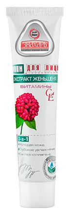 Крем Знахарь 40мл. д/лица Экстракт Женьшеня