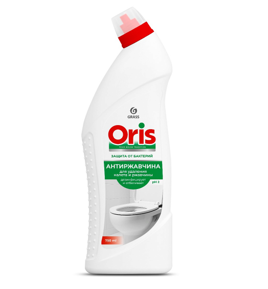 Ср-во Grass 750мл. Oris Антиржавчина д/чистки санузлов (12)