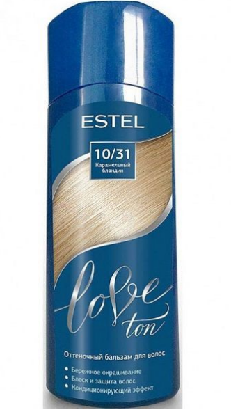 Оттеночный бальзам Estele Love 10/31 Карамельный блондин 5382 (20)