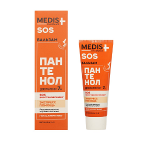 Бальзам д/тела Medis 75мл. SOS Пантенол 7% (20)