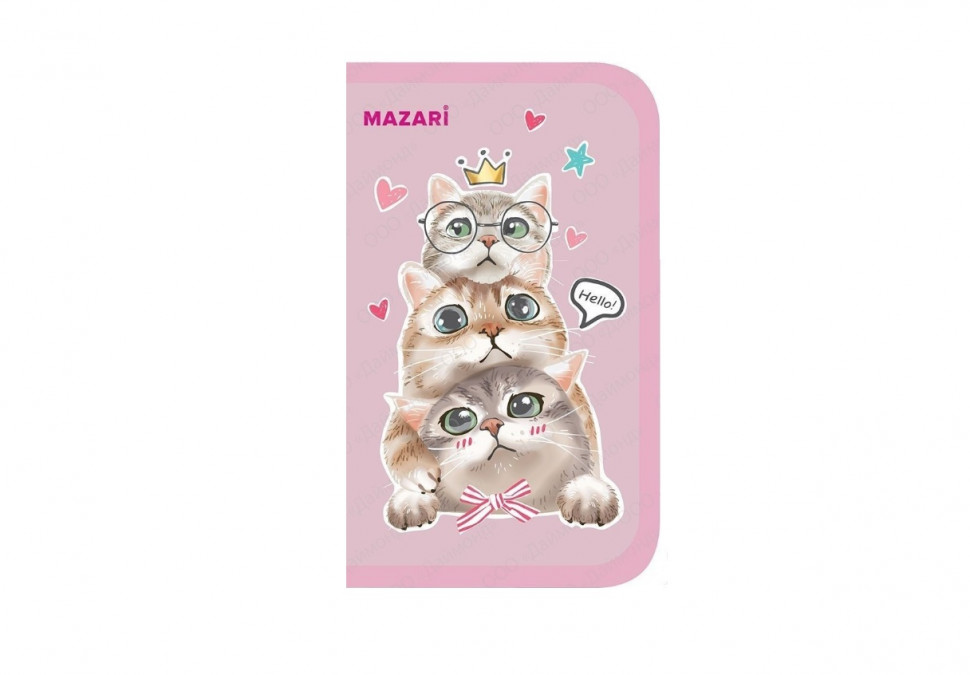 Пенал 1отд. Mazari Hello 190*115*30