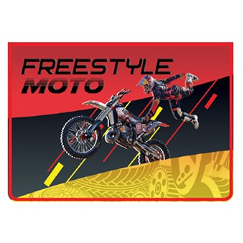 Папка д/тетр. на молн. А4 FREESTYLE MOTO