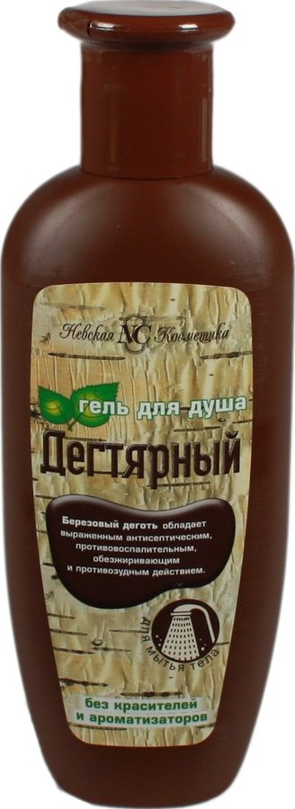 Гель для душа Невск.косм. 250мл. Дегтярный