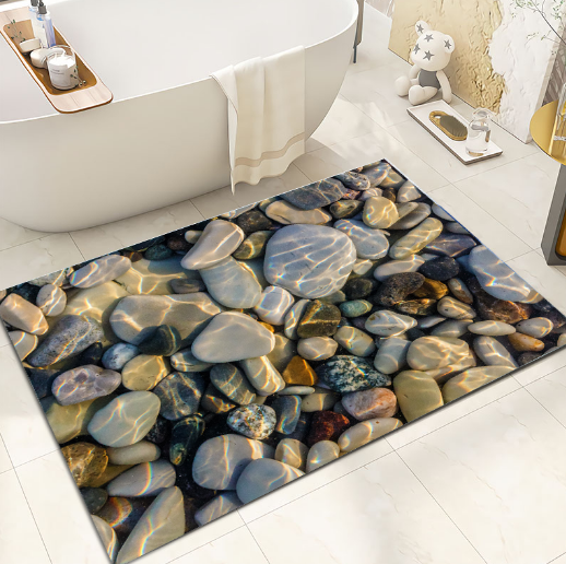 Коврик для ванной 60*90 GRAILY VELVET GR-6090V-3