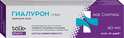 Крем Весна 40мл. д/лица TOLK PHARM Гиалурон 2495/2580 (24)