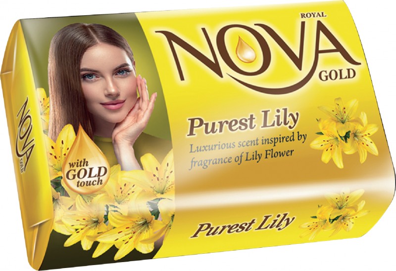 Мыло Nova gold 85г. Лилия (уп.6)