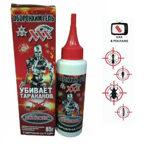 Инсектицид от тараканов Дохлокс 85г. Гель (20)