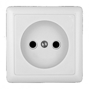 Розетка Schneider Electric СУ 1мест. бел. РА10-131-б