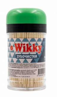 Зубочистки Wikky 300шт. (уп.12)