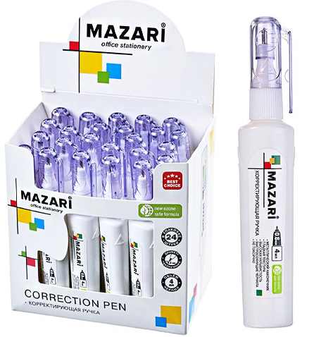 Корр.каранд. Mazari 4ml (уп.24) (576)