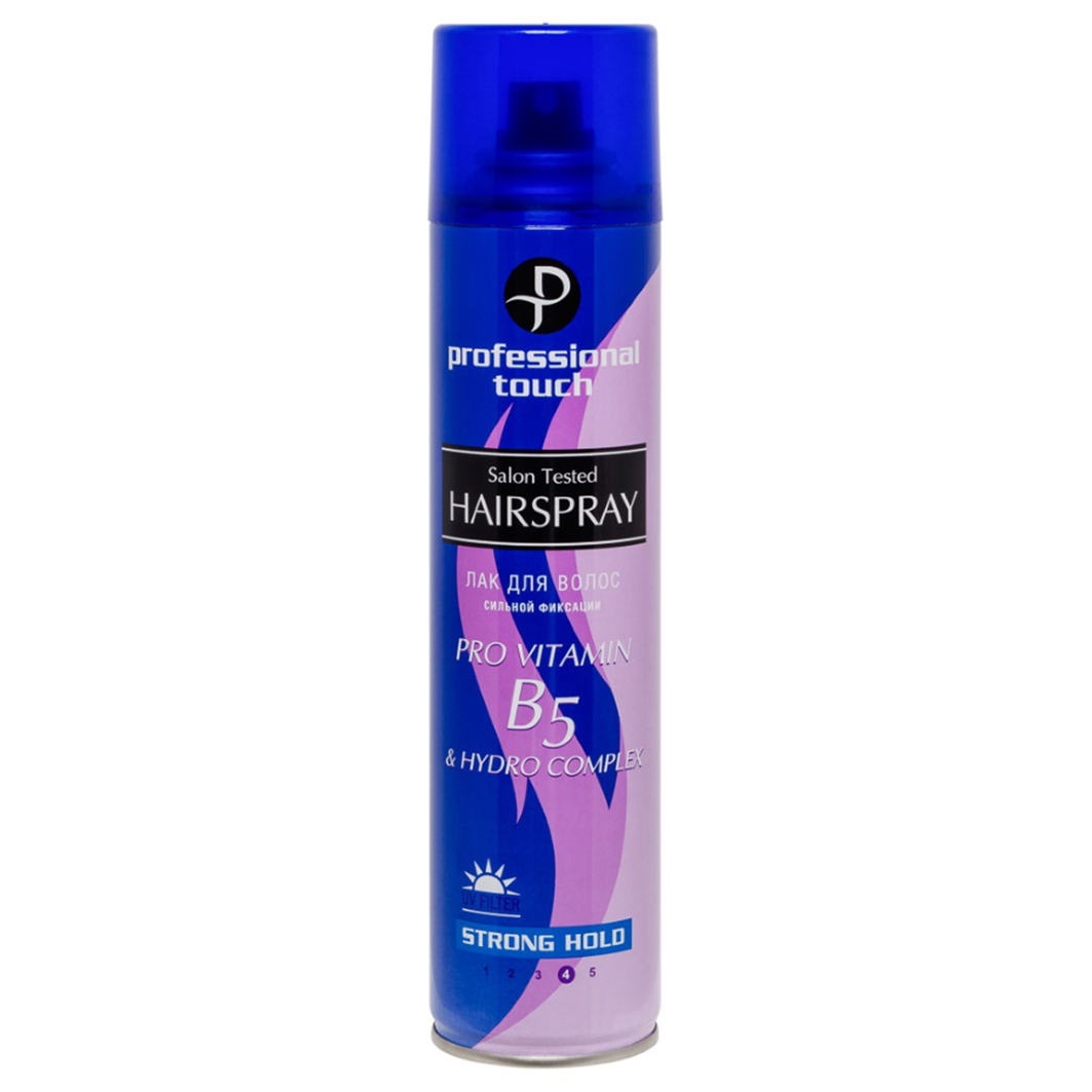 Лак д/волос Prof.Touch 265мл. СФ Pro vitamin B5 & Hydro Complex