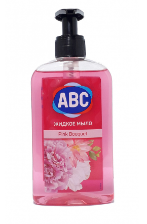 Мыло жидк. Эко ABC 400мл. Розовый Букет***