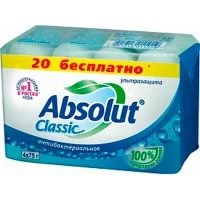 Мыло Абсолют 4*75г. Classic ультра защит. 6066 (24)