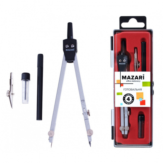 Готовальня Mazari 4пр. Mazari