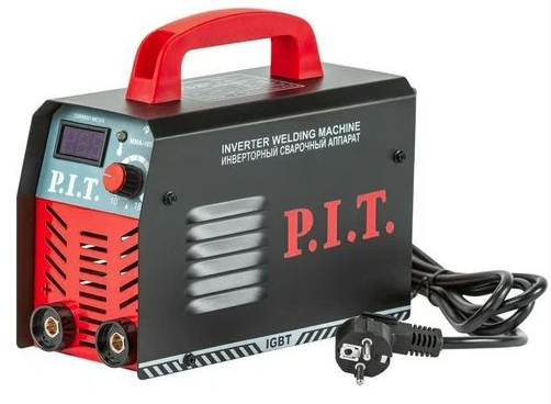 Сварочный инвертор PIT PMI180-C1 IGBT 4,8кВт, напряж.190-250В, вых.ток 10-180А, ПВ60%
