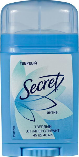Дез. тверд. Secret 40мл. жен. Актив