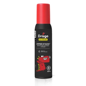 Спрей от комаров Drago 100мл. Extreme NS-0006