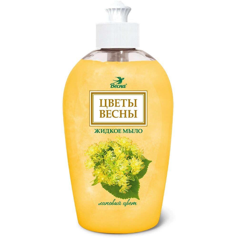 Мыло жидк. Цветы весны 500г. Липовый цвет 5271 (12)***
