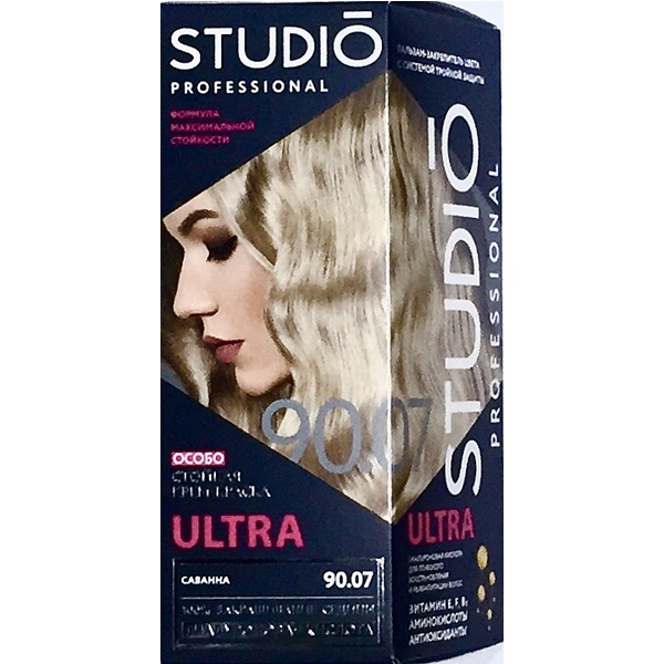 Краска д/волос Studio 90.07 Саванна (6)