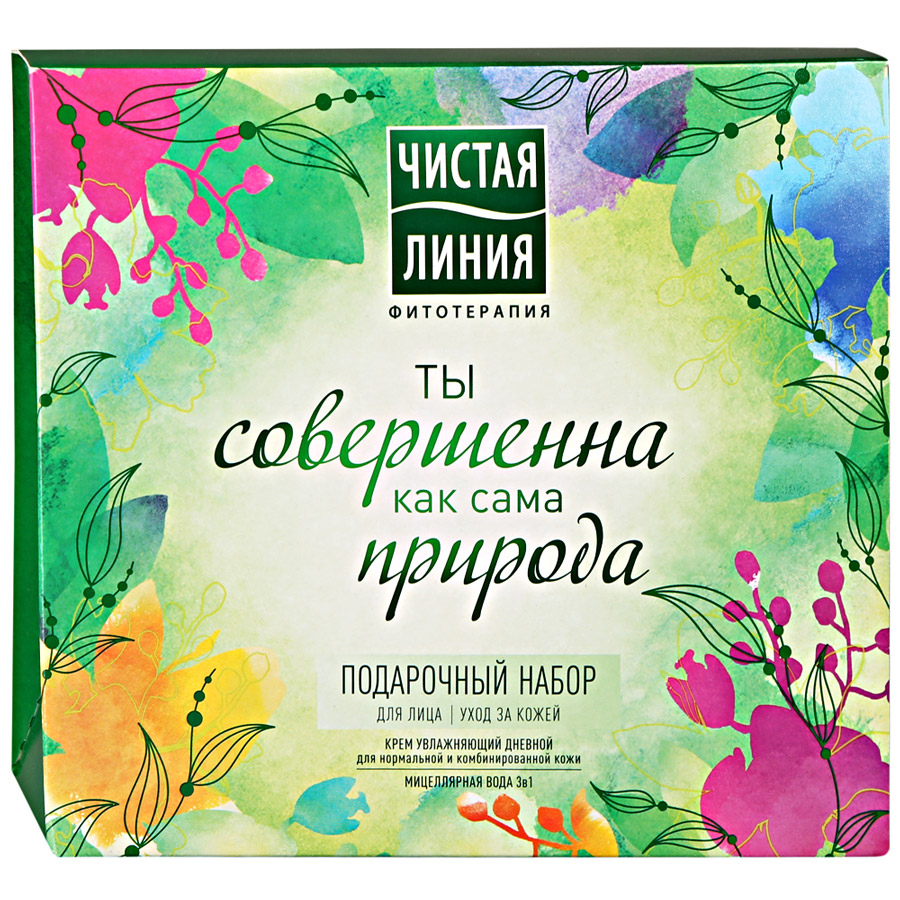 ПН/ЖЕН. Чист. линия Уход за каожей (Крем 40мл.+ Миц. вода 100мл.)