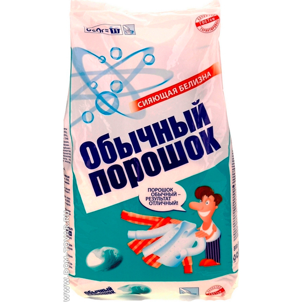Стир.порошок Обычный ручн. 800г.