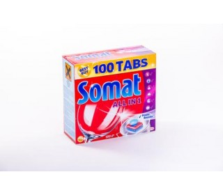 ЖМС д/автомат.машин SOMAT 100шт. All in 1