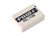 Ластик Proff белый (уп.80шт)