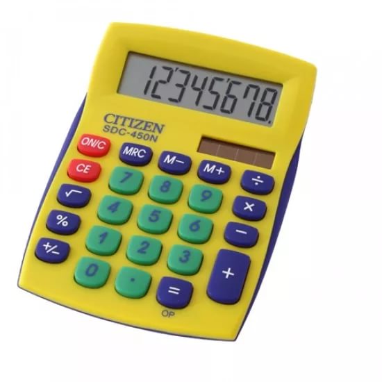 Калькулятор 8разр. Citizen SDC450NYLCFS