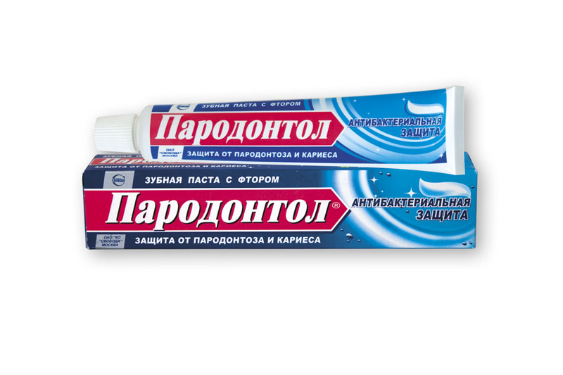 Зубн.паста Пародонтол 63г. антибак. (32)
