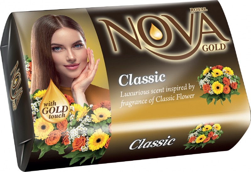 Мыло Nova gold 85г. Классический (уп.6)