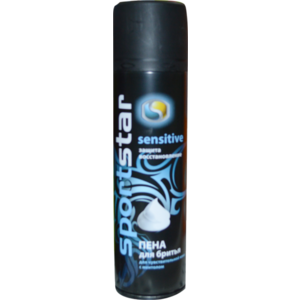 Пена д/бритья Sport Star 200мл. Sensetive (12)